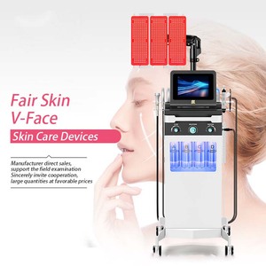 Appareil facial multifonction Hydra Oxygène 11 sondes Nettoyage en profondeur Élimination des points noirs Appareil de raffermissement de la peau - Product Image 2