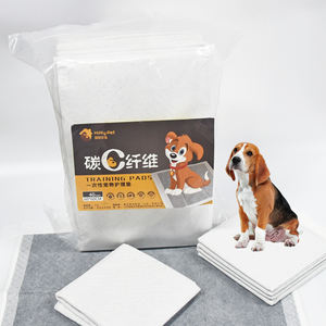 Alfombrilla desechable superabsorbente de agua para perros, almohadillas para orina de carbón de bambú para entrenamiento de cachorros, a prueba de fugas, con paquete - Product Image 3