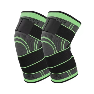 Venta al por mayor 3D de punto GYM Protect <span class=keywords><strong>Rodilleras</strong></span> <span class=keywords><strong>para</strong></span> <span class=keywords><strong>correr</strong></span> al aire libre Ciclismo Esquí Scooter Deportes Compresión Pierna Rodillera - Product Image 5