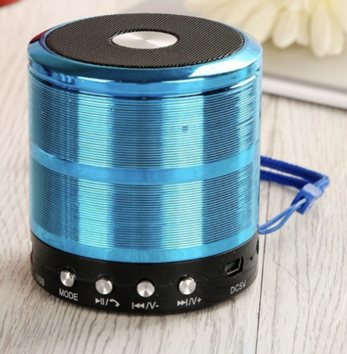 Mini Cassa Speaker Portatile WS-A8 Con Radio FM, Lettore MicroSD E USB, 3W, Nuova