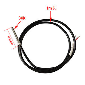 Thermistance sur mesure <span class=keywords><strong>NTC</strong></span> <span class=keywords><strong>30K</strong></span> capteur de température avec fils de sortie analogique 1% précision pour l'équipement agricole - Product Image 1
