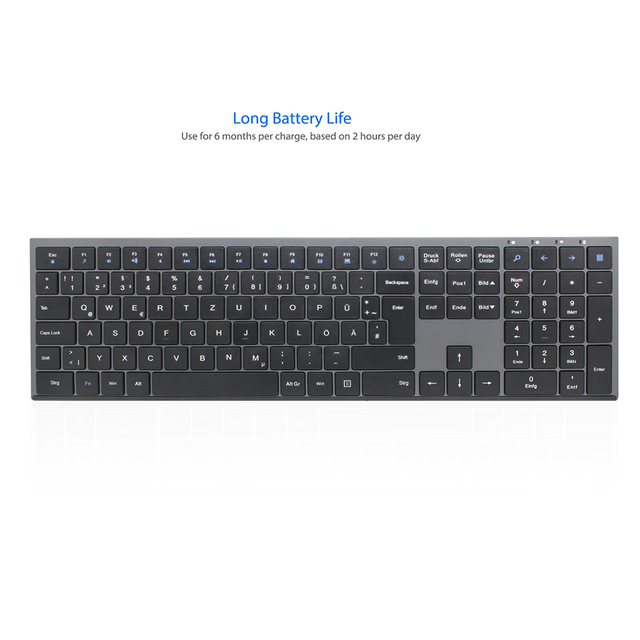 Hot Selling New HK8388 2.4Ghz USB Wireless Keyboard 104 Keys Membrane Anti-Ghosting
