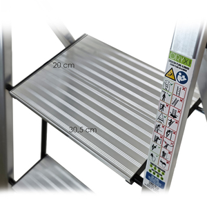 Scala Piatta in Alluminio a 3 Gradini - Product Image 4