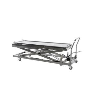 Морг для подъема тела, морг, тележка для трупов, гидравлическая подъемная тележка с роликом - Product Image 2