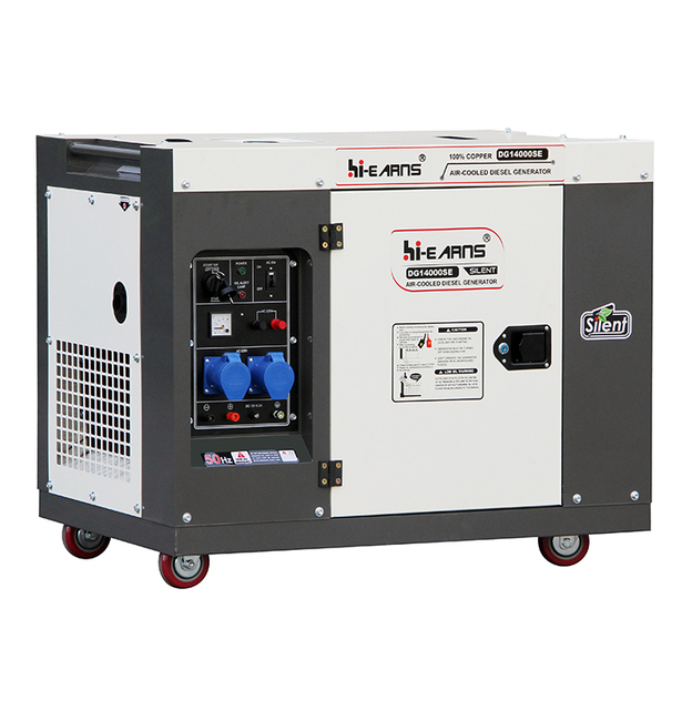 10KW 12.5KVA Three Phase 380V 400V Diesel Air-cooled Generator Silent Diesel Generator Portable