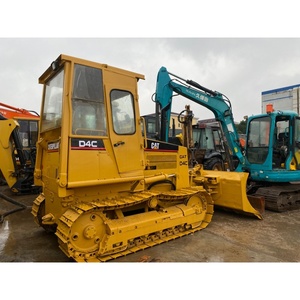 Подержанный колесный бульдозер Cat D4C премиум-класса и подержанные гусеничные тракторы Caterpillar D7, D5, D6, D4C |   Мало часов наработки + Оригинальный двигатель в продаже - Product Image 6