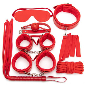 <span class=keywords><strong>Ceinture</strong></span> de Luxe Portable 7 Pièces en Cuir Véritable, Ensemble de Jouets Érotiques Japonais, Équipement de Fétichisme et de Contrainte Sexy - Product Image 6