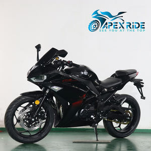Moto sportive Apex Ride R3 200cc, refroidissement par air, freins à disque doubles, jantes en alliage de 17 pouces, pneus tubeless, 120 km/h, motos sportives - Product Image 3