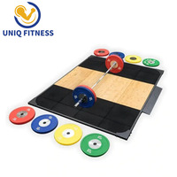 Plataforma de Pesas Multifuncional para Gimnasio Comercial UNIQ, Equipo de Fitness para Culturismo