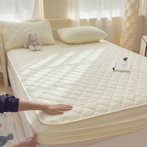 Drap-housse matelassé imperméable et anti-fuite en mélange polyester-<span class=keywords><strong>coton</strong></span>, antidérapant tout autour, pour bébés, pour le commerce transfrontalier - Product Image 2