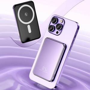 Batería Externa Portátil Ultrafina de Metal de 5000 mAh, Recargable, con Color y Logotipo Personalizables, Fácil de Transportar - Product Image 2