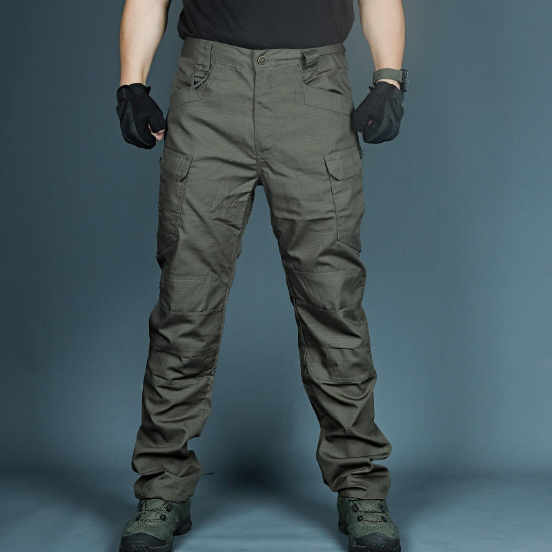 High Quality Wear-resisting Men's Cargo Work Pants Trousers Tactical Camouflage Combat Pant