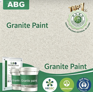 <span class=keywords><strong>Peinture</strong></span> pour granit résistante aux intempéries <span class=keywords><strong>avec</strong></span> texture <span class=keywords><strong>de</strong></span> pierre réaliste, revêtement décoratif pour les façades des bâtiments résidentiels et commerciaux - Product Image 1