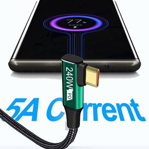 <span class=keywords><strong>USB</strong></span> tipo C 240W PD3.1 cavo di ricarica rapida compatibile PS5 <span class=keywords><strong>Nintendo</strong></span> <span class=keywords><strong>Switch</strong></span> per dispositivi IOS Galaxy S22 per Computer ricarica rapida - Product Image 4