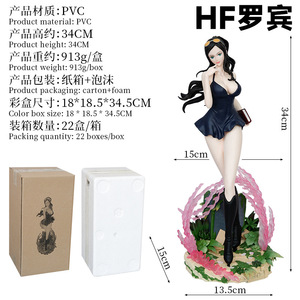 2023 Nov nuevo Anime ONE PIECES 34cm/13,38 ''Robin Hunter Fan figura de acción Sexy Lady figura juguete Anime figurita - Product Image 3