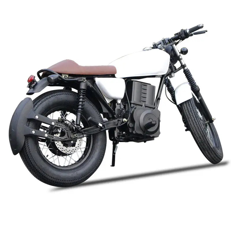 Sepeda Listrik 2KW Sepeda Motor Elektrik Terlaris Cafe Racer Sepeda Motor Off Road