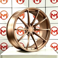 Jantes de voiture de tourisme personnalisées forgées Maxtera de style AGL74 pour McLaren Ferrari BMW M3 M4 Audi AMG Tesla Corvette Porsche, jantes en alliage