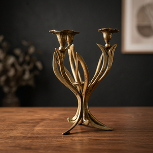 Elegante Portavelas de Hierro Hecho a Mano, Duradero, Decorativo para el Estilo Interior del Hogar - Product Image 4