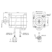 Servomoteur hybride numérique YAKO MS-S3 24-80V 6.0A pour moteur à boucle fermée de 86 mm