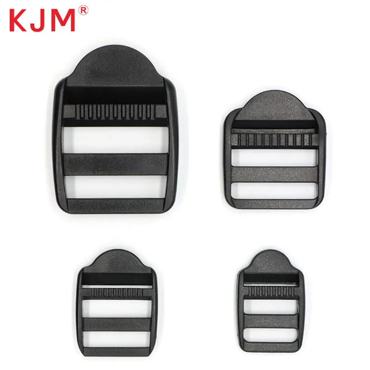 Kjm Plastic Ladder Spanslot Tri Glide Strap Versteller Gesp Voor Riem Rugzak Camping Tas Riem Koffer