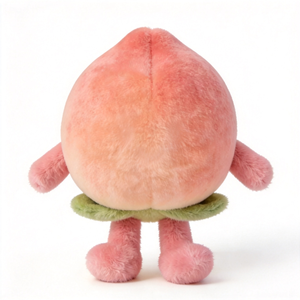 Juguete de Peluche de Durazno Rosa Personalizable, Juguete de Peluche de Durazno de Alta Calidad, Fruta de Peluche Suave con Manitas Pequeñas para Regalos Infantiles - Product Image 4