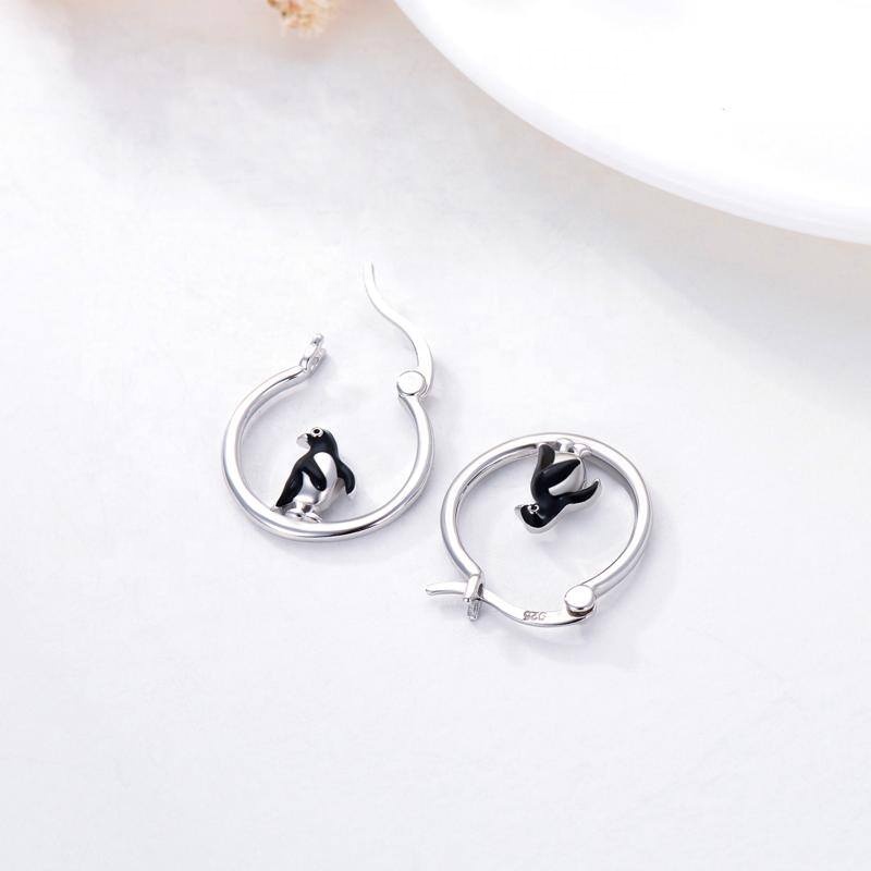 arm Pinguino e scia | Argento sterling | Pandora