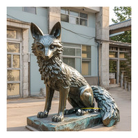 Fabricant recommandé de statues en bronze de haute qualité, statue de gorille debout en bronze à vendre