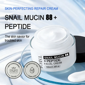 Crème hydratante bio-active de haute qualité à 5 peptides pour le visage, booste l'hydratation, répare les pores et les cicatrices, crème à la mucine d'<span class=keywords><strong>escargot</strong></span> - Product Image 2