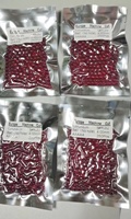 Pierre précieuse synthétique populaire 5 #   Perles de corindon rouges rondes de forme sphérique sans trou, rubis de 4 mm, 5 mm, 6 mm, 8 mm