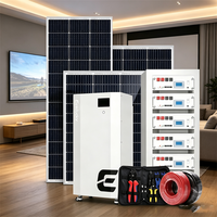 Sistem Tenaga Surya All in One Lengkap 10kw 30kw 40kw 50KW Sistem Penyimpanan Energi Surya Off Grid Paket Baterai Lithium Ion