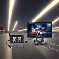 IPoster 7in HD couleur TFT LCD moniteur numérique IP68 large écran vue arrière caméra de recul pour voiture CCD Kit de capteur d'image