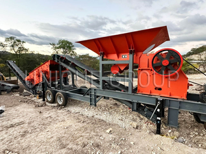 Trituradora móvil: trituradora de caja móvil portátil personalizable, adecuada para plantas de trituración de piedra, equipada con diésel - Product Image 2