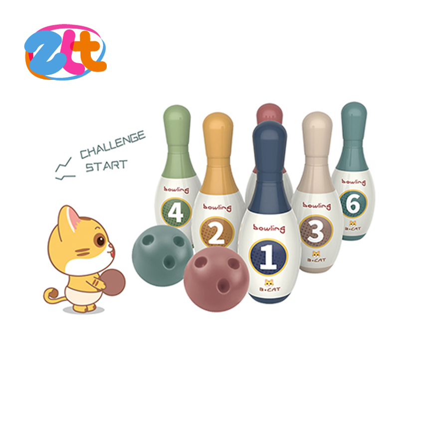 Образовательные цифровые шары для боулинга в помещении, спортивные игрушки для детей