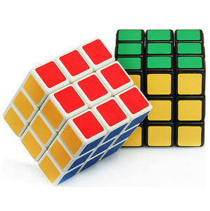 Rompecabezas de cubo de velocidad, 3x3x3, color negro - Product Image 4