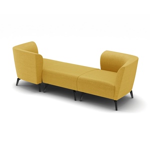 Meubles de salle à manger en cuir synthétique, ensemble de canapés italiens de luxe en forme de L - Product Image 5