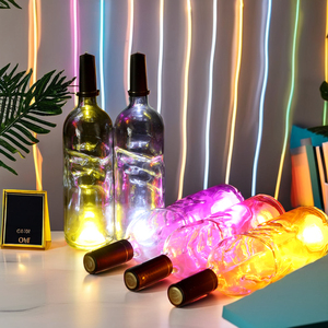 ที่รองแก้วไฟขวด LED วัสดุ ABS ปรับขนาดได้สำหรับวันเครื่องดื่มไวน์ของตกแต่งงานปาร์ตี้ตรุษจีน - Product Image 1