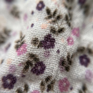 Tessuto Morbido in <span class=keywords><strong>Mussola</strong></span> <span class=keywords><strong>di</strong></span> Cotone 100% a Doppio Strato, Peso Medio, in Cotone Pettinato Crespo per Coperte Neonato e Camicie Estive - Product Image 3