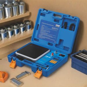 Refrigerant Phục Hồi Quy Mô Điện Tử 9V VES-50B/100B Đa Năng Độ Chính Xác Cao Kim Loại Freon Định Lượng Điền Quy Mô Điện Tử - Product Image 3