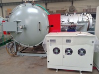 Four de carbonisation industriel avancé à atmosphère d'argon horizontal, résistant aux hautes températures