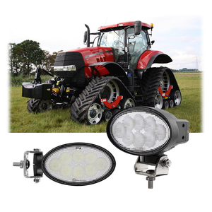 Lampe de travail LED ovale de 5,5 pouces avec 2 supports, faisceau spot/inondation de 40 W, lampe de travail LED pour Case IH 87584890 - Product Image 5