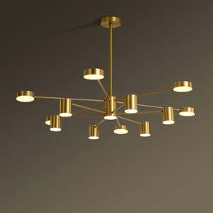 Escalier mariage lampes suspendues grand hôtel led salon éclairage plafonnier <span class=keywords><strong>luxe</strong></span> moderne pendentif lumières lustres - Product Image 2