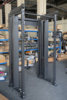 W6150-P7 Nouvelle Arrivée Accessoire Smith Machine Compatible avec Half Rack, Power Cage pour la Musculation à Domicile