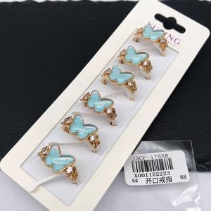 आकर्षक ओपन-रिंग गहने 14k सोने और क्रिसमस के लिए महिलाओं के लिए उपहार के रूप में 18k सोने और 18k सोने में उपलब्ध है। - Product Image 3