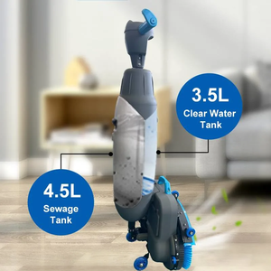 Home Wet and Dry Cleaning Equipment A1 Mini Wireless Compact Floor <b>Scrubber</b> Home Wet and Dry Cleaning Equipment - Product Image 4