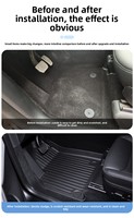 Nouveaux tapis de sol sur mesure en TPE à injection 3D, style OEM, monocouche, pour Tesla Model Y, accessoires de voiture toutes saisons