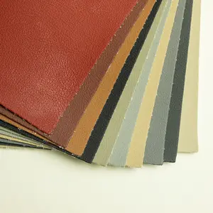 Hot sale synthetic semi pu pvc leather upholstery fabric synthetic faux leather