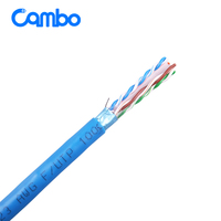 Precio a granel 500FT 1000FT 305M 300 metros 4 P 4 pares Rollo Cable CAT6 FTP UTP U/UTP CAT5E Lan Network CPR Cable