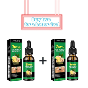 Solution au gingembre Jaysuing pour la réparation des ongles, soin des mains et des pieds, hydratant avec une brillance douce pour les ongles gris - Product Image 1