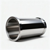 Tambour cylindrique droit pour centrifugeuse décanteuse ANDRITZ, composant de rotor de tambour à section droite usiné avec précision, personnalisable