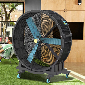 Ventilatore Industriale Mobile Guangyufeng 220V con Pale in Plastica, Diametro 48 Pollici, Bassa Rumorosità 35-39dB, Motore a Basso Consumo, Autoportante - Product Image 1